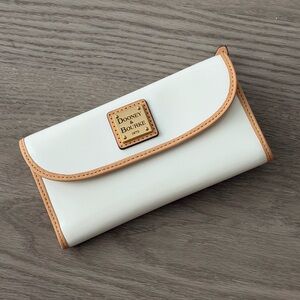 Dooney & Bourke Cream and Tan Women's Wallet